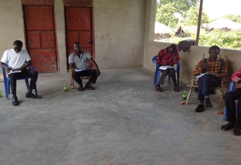 Participants during MAG training